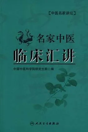 名家中医临床汇讲